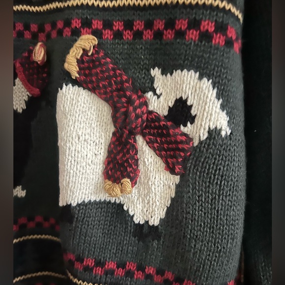 VINTAGE Woolrich Sheep Sweater | Rare | Unique | Women’s  Crew in Forest Green - Picture 5 of 15